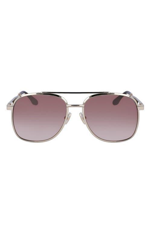 Victoria Beckham 58mm Navigator Sunglasses Product Image