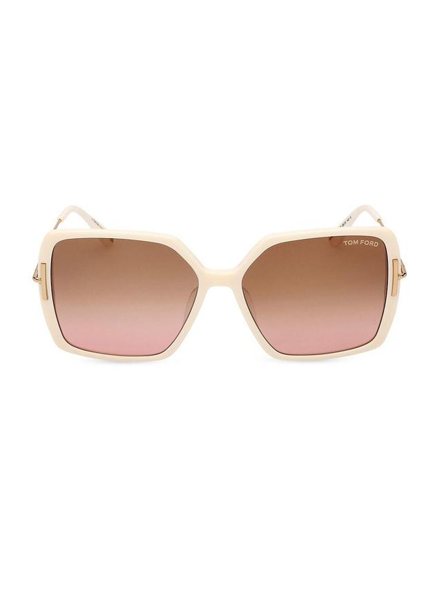 Womens Joanna 59MM Rectangular Sunglasses Product Image