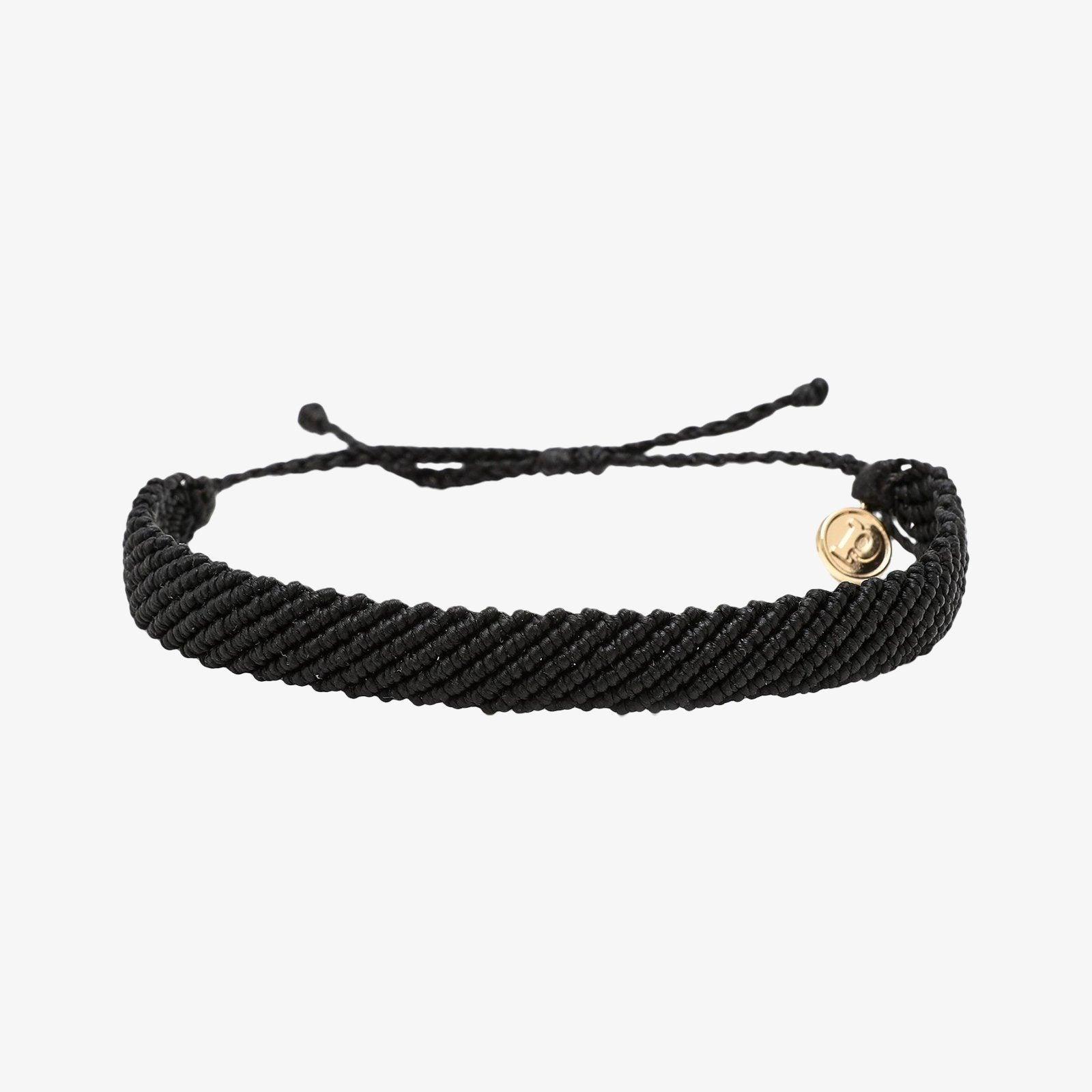 Flat Wide Woven Bracelet Male Product Image