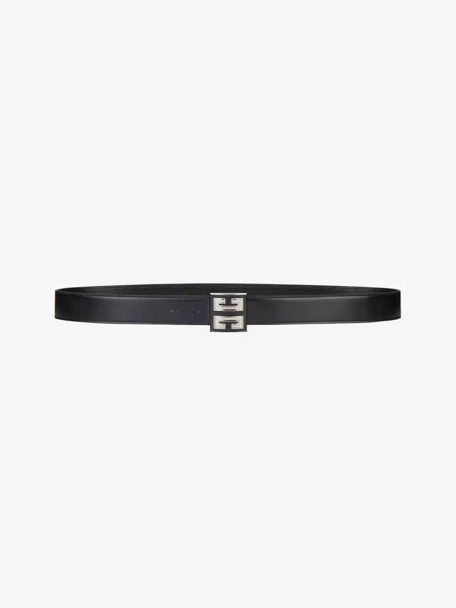 4G reversible belt in 4G Classic leather Product Image