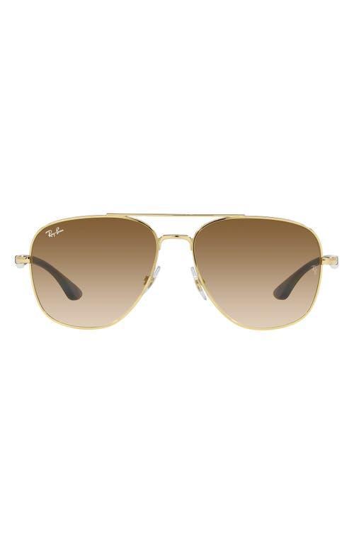 Ray-Ban 59mm Gradient Square Sunglasses Product Image