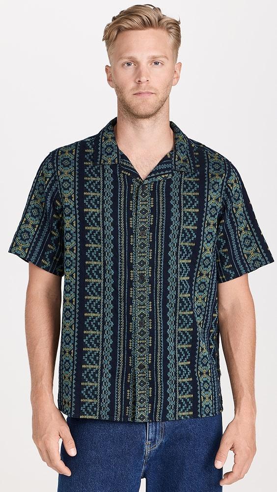 Wax London Didcot Woven Patterned Shirt | Shopbop Product Image