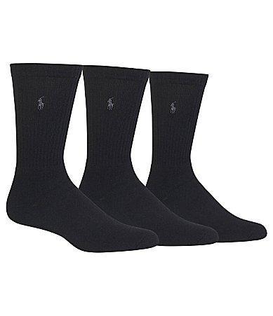 Polo Ralph Lauren 3-Pack Crew Socks Product Image