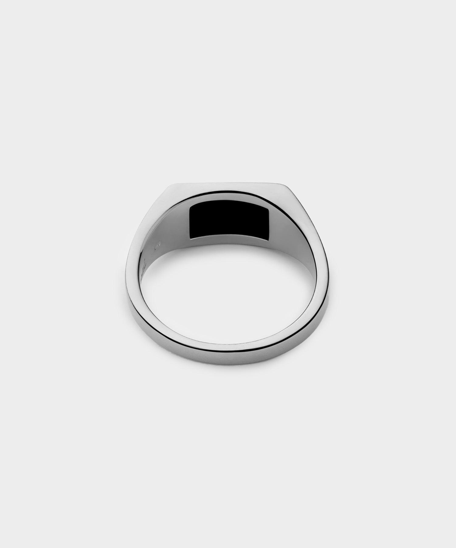 Miansai Lennox Onyx Ring in Sterling Silver Product Image