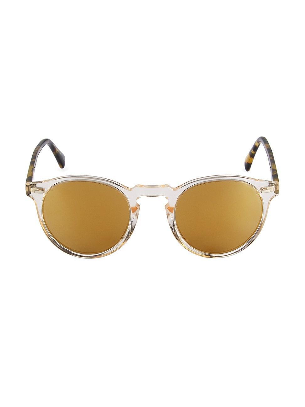 Oliver Peoples 47mm Polarized Phantos Sunglasses Product Image