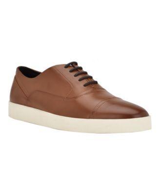 Calvin Klein Mens Elijah Lace Up Dress Sneakers Mens Shoes Product Image