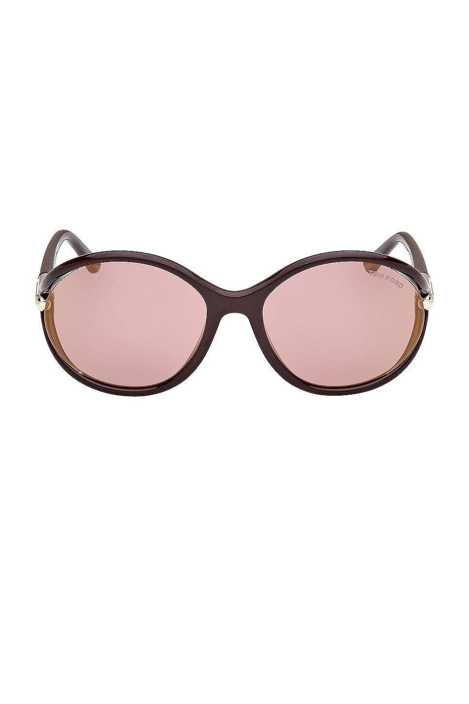 TOM FORD Melody Sunglasses in Purple Product Image