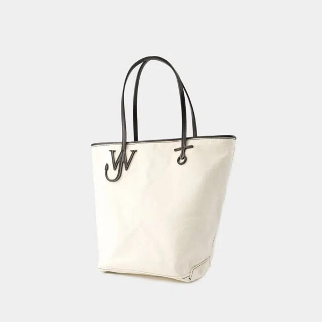 JW ANDERSON Anchor Tall Tote Handbag In Beige Product Image