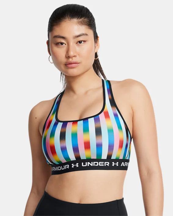 Women's UA Crossback Mid Pride Sports Bra Product Image