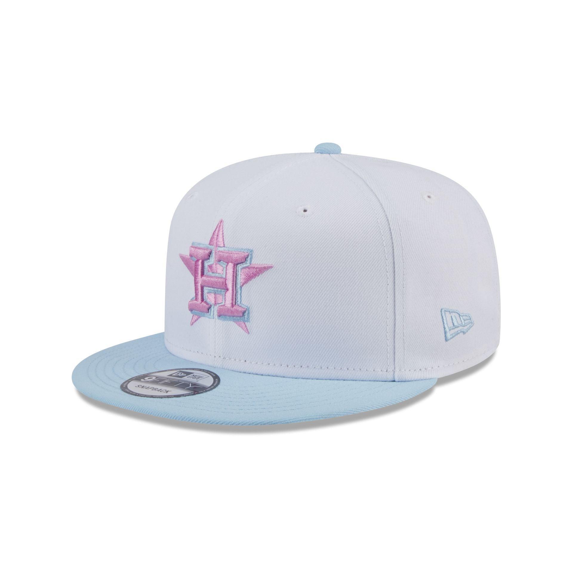 Houston Astros Color Pack White 9FIFTY Snapback Hat Male Product Image