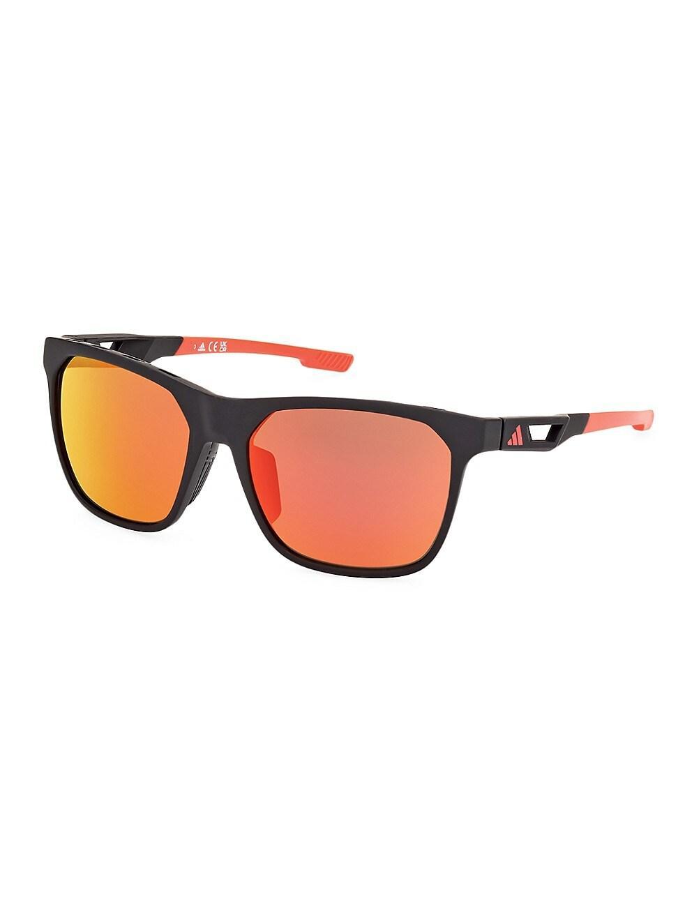 Mens 55MM Square Sunglasses Product Image