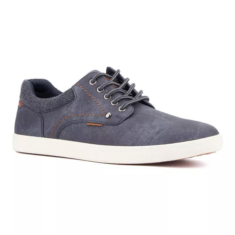 Reserved Footwear New York Dan Mens Low Top Sneakers Blue Product Image