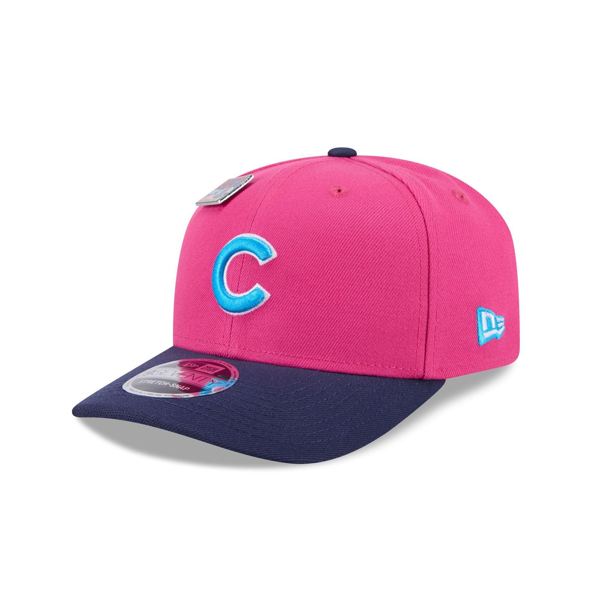 Big League Chew X Chicago Cubs Big Rally Blue Raspberry 9SEVENTY Stretch-Snap Hat Male Product Image