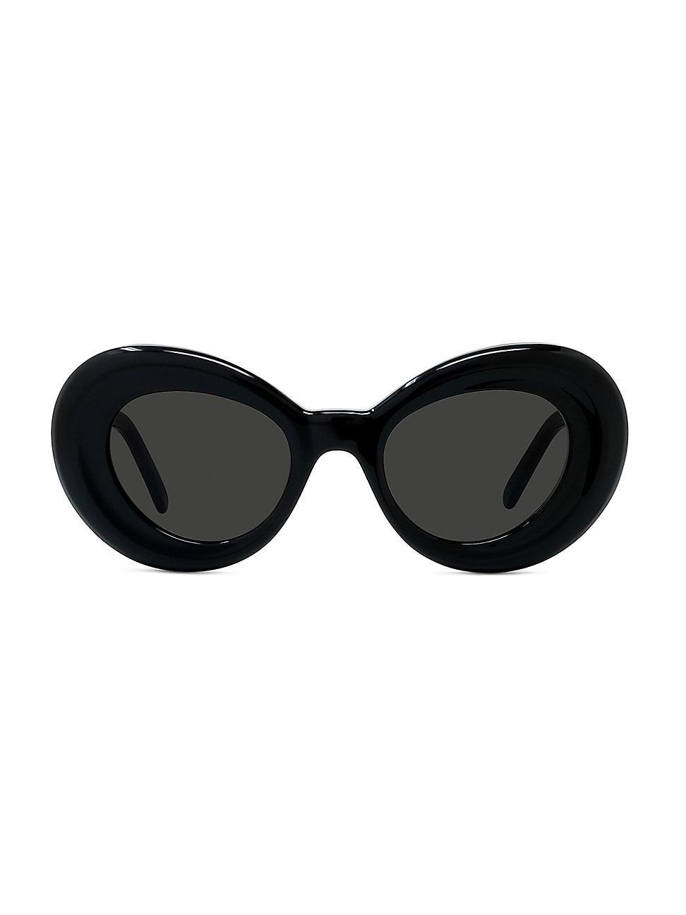 Mens Curvy 47MM Butterfly Sunglasses Product Image