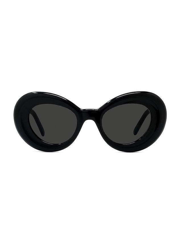 Mens Curvy 47MM Butterfly Sunglasses Product Image