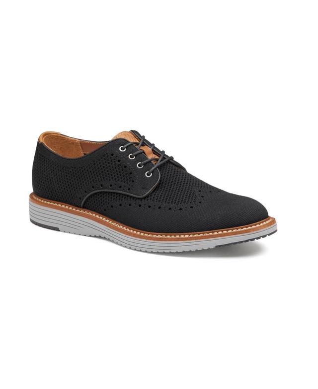 Johnston & Murphy Mens Upton Knit Wingtip Dress Shoes Product Image