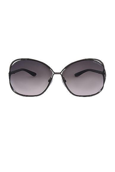 TOM FORD Carla Sunglasses in Black Product Image