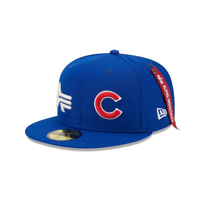 Alpha Industries X Chicago Cubs Dual Logo 59FIFTY Fitted Hat Male Product Image