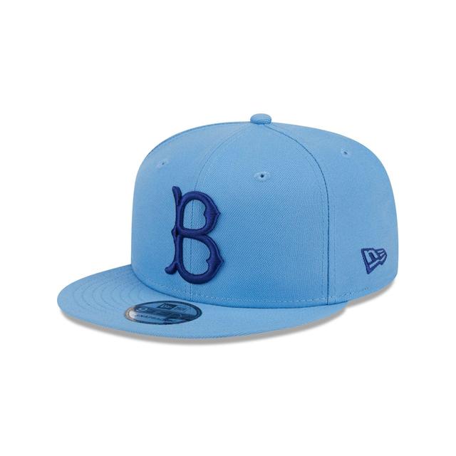 Brooklyn Dodgers Sky Blue 9FIFTY Snapback Hat Male Product Image