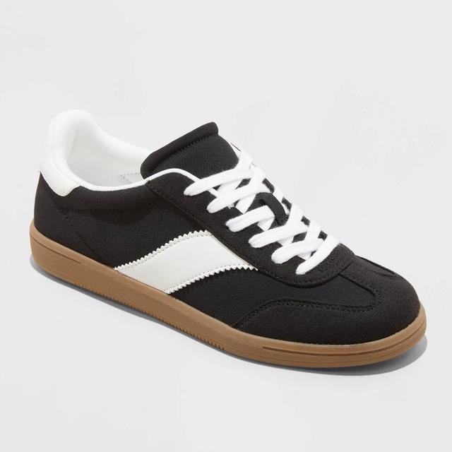 Womens Spencer Fashion Sneakers with Memory Foam Insole - Universal Thread Black 11 Product Image