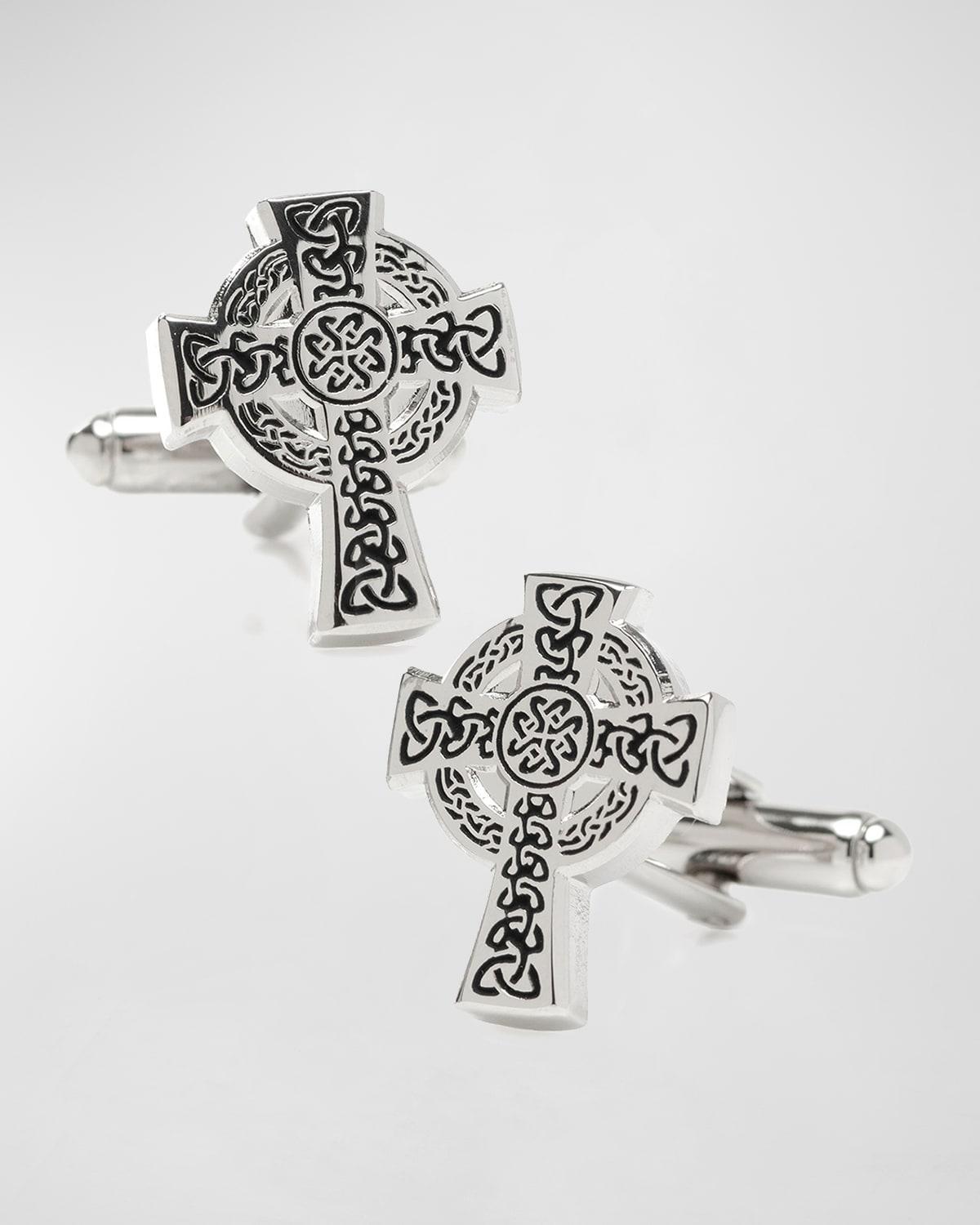 Mens Cross Cufflinks Product Image