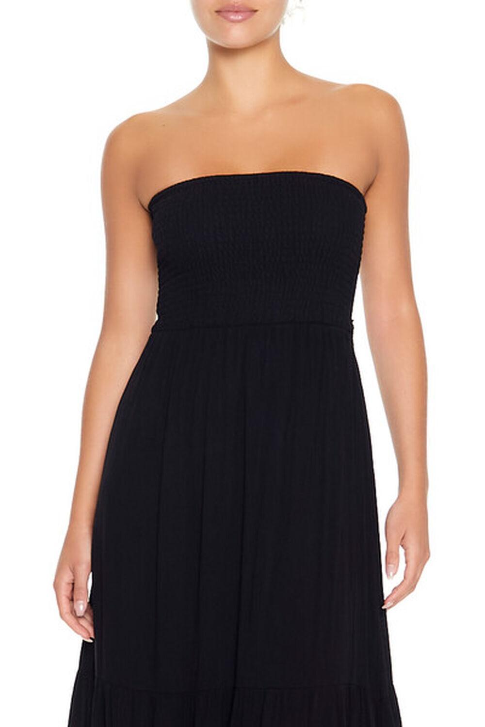 Strapless Tie-Back Maxi Dress | Forever 21 Product Image