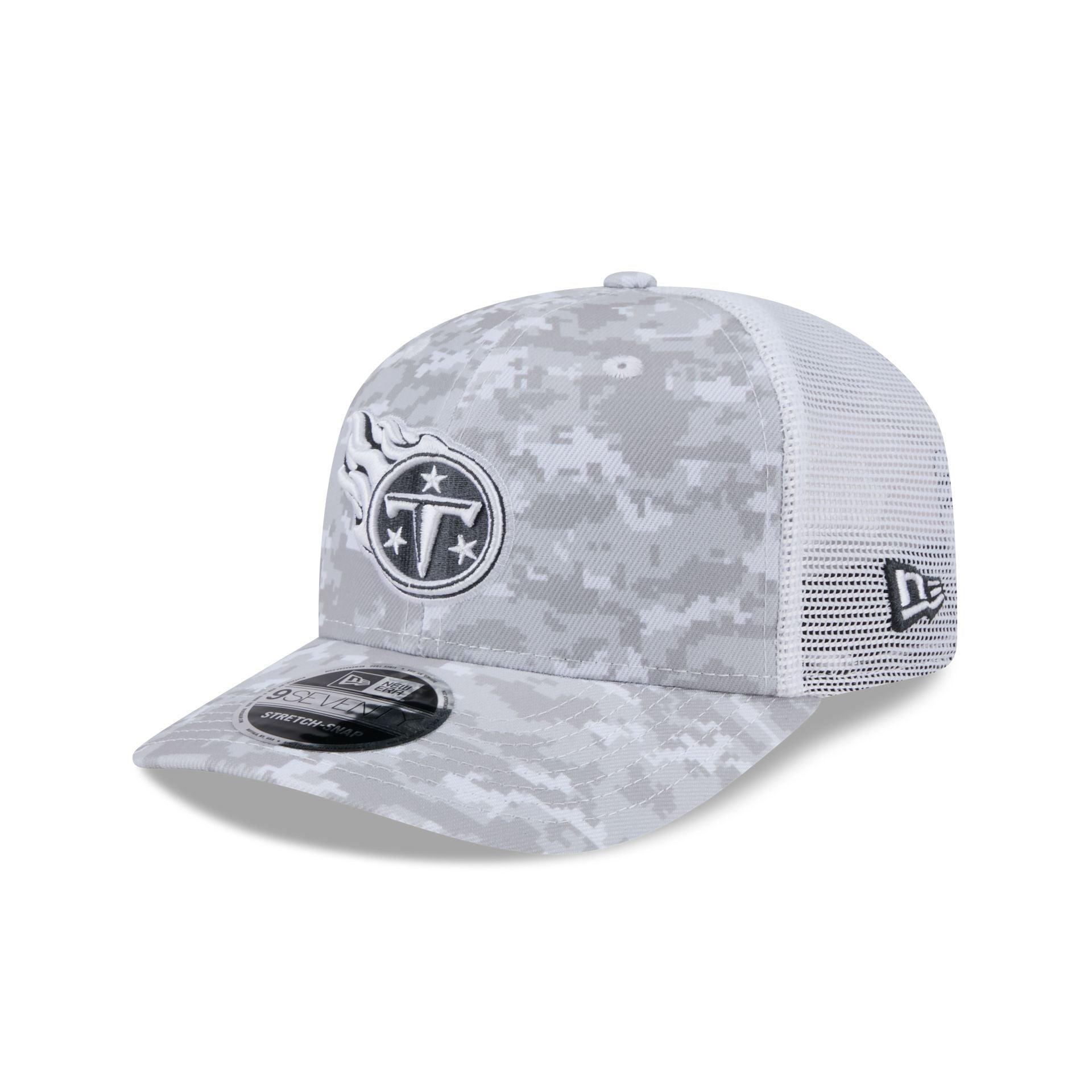 Tennessee Titans 2024 Salute to Service 9SEVENTY Trucker Hat Male Product Image