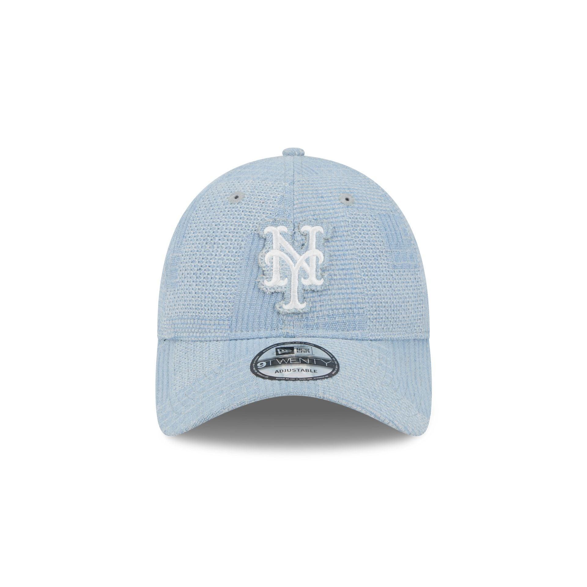 New York Mets Patch Denim 9TWENTY Adjustable Hat Male Product Image