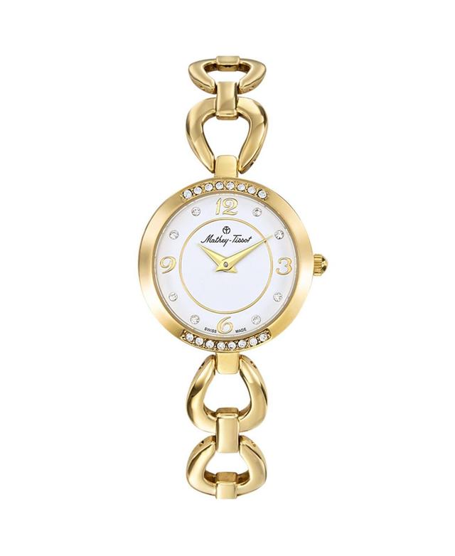 Mathey Tissot Womens Fleury 1496 White Dial Watch - D1496PYI - White Product Image