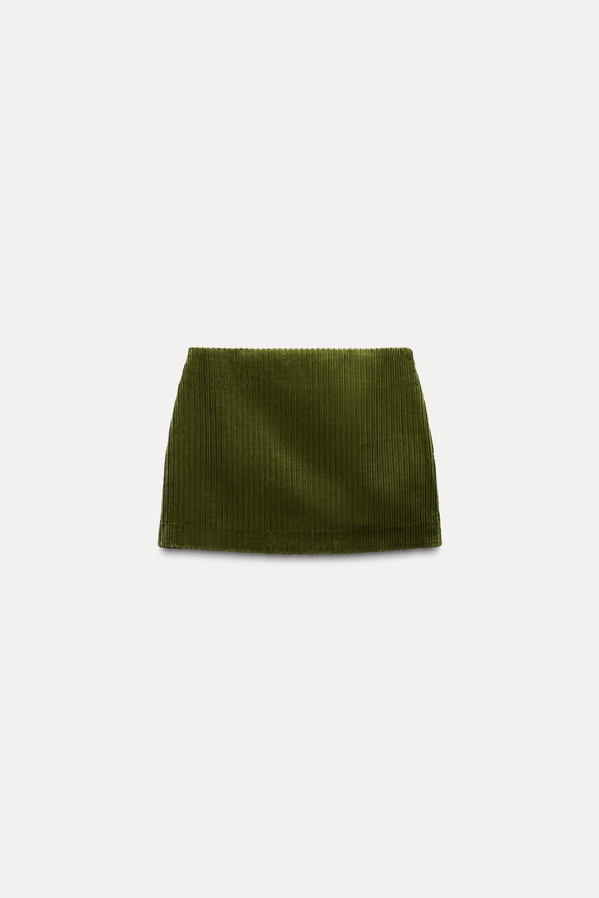 CORDUROY MINI SKIRT Product Image