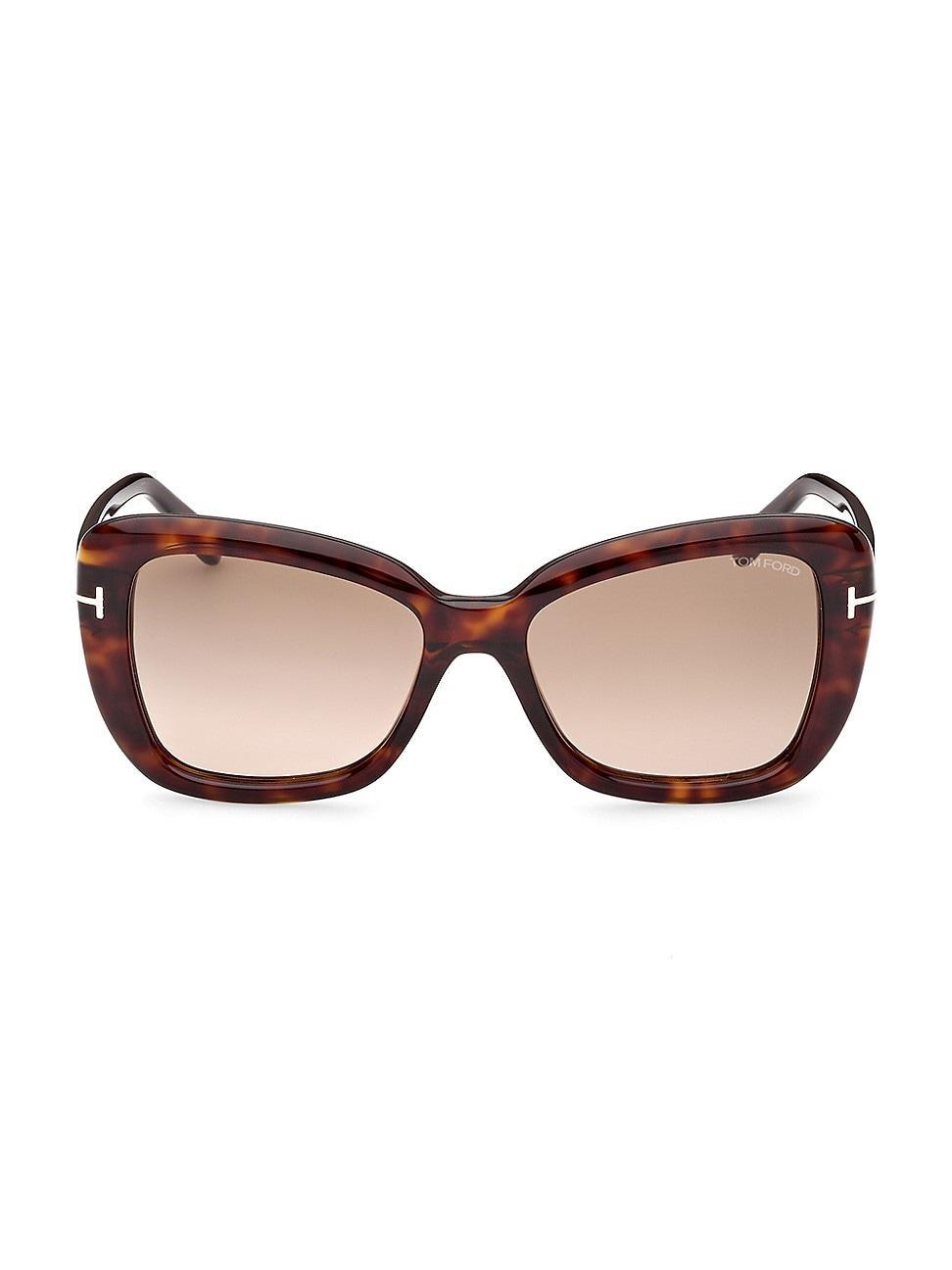 Womens Maeve 55MM Butterfly Sunglasses Product Image