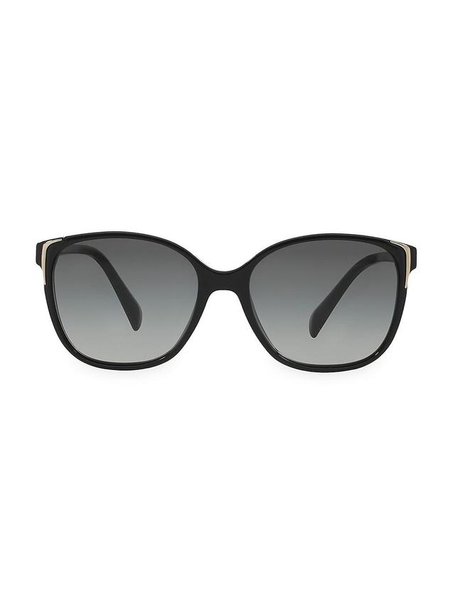 Womens 55MM Square Sunglasses Product Image