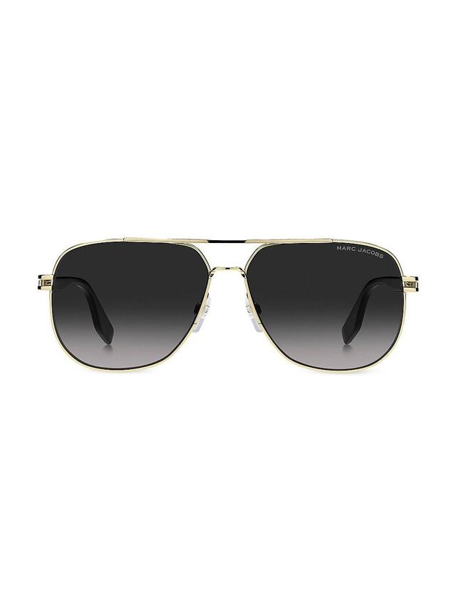 DIOR CD Link S2U 63mm Oversize Pilot Sunglasses Product Image