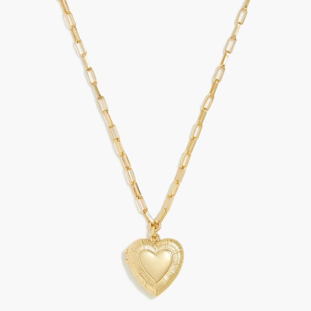 Heart locket necklace Product Image