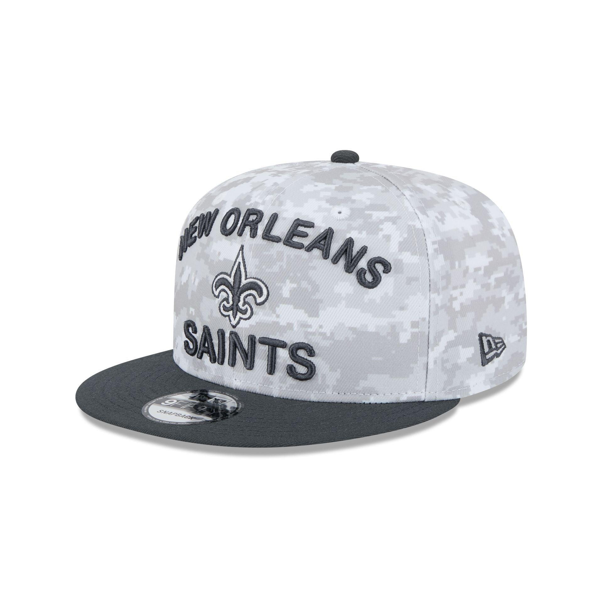 New Orleans Saints 2024 Salute to Service 9FIFTY Snapback Hat Male Product Image