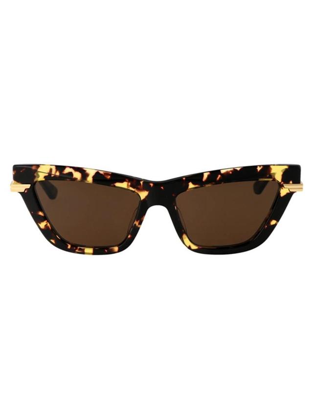 BOTTEGA VENETA Bv1241s Sunglasses In Green Product Image