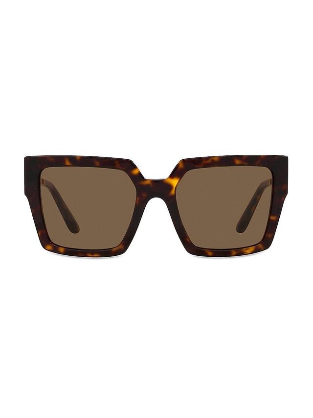 Womens 53MM Square Sunglasses Product Image