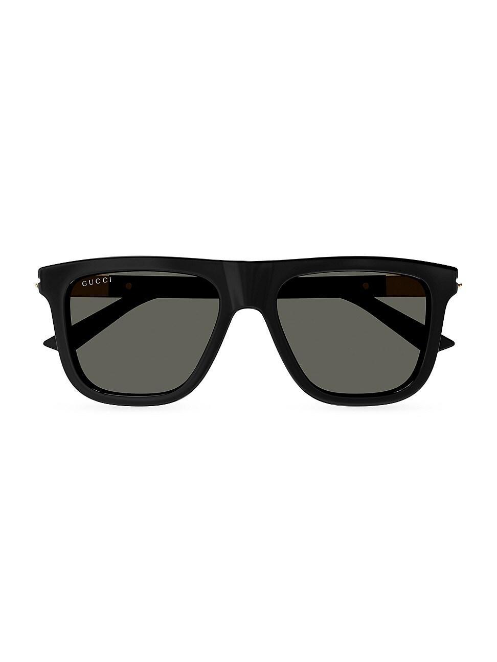 Mens GG1502SM Acetate Rectangle Sunglasses Product Image