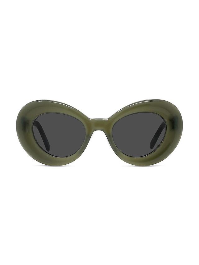 Mens Curvy 47MM Butterfly Sunglasses Product Image