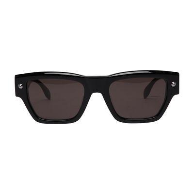 Sunglasses In Black Black Smoke Product Image