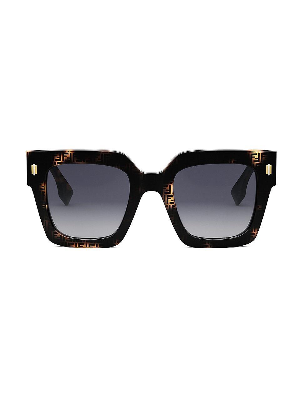 Fendi Roma 50mm Square Sunglasses Product Image