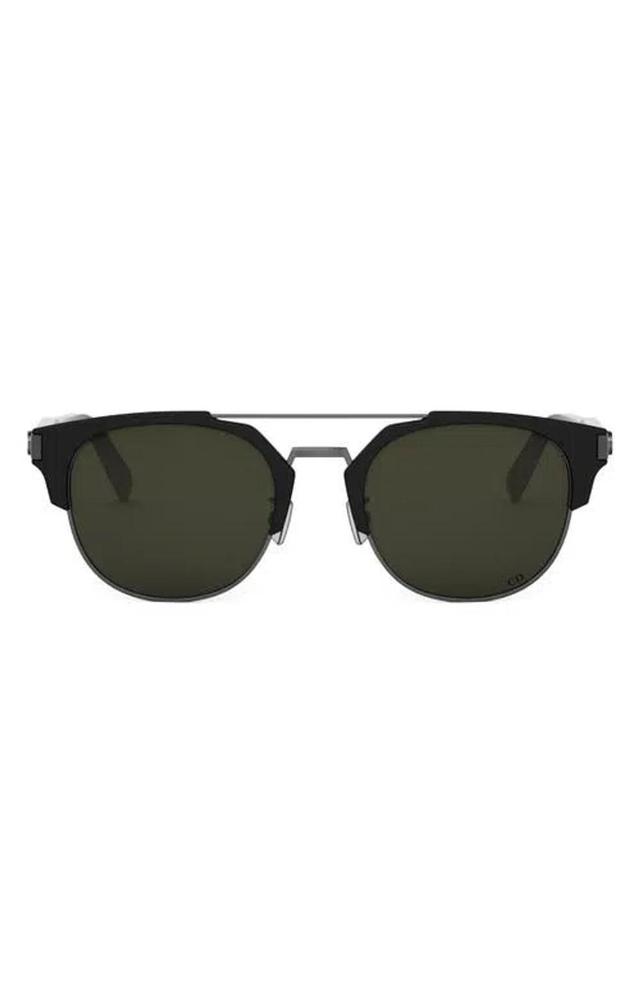 Cd Icon R1u 55mm Round Sunglasses In Metallic Product Image