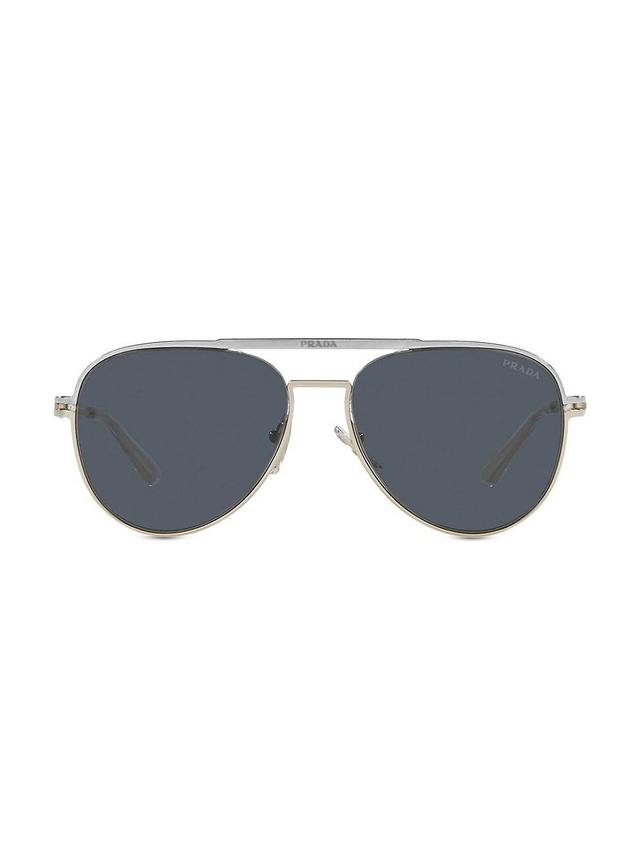 Prada 49mm Small Aviator Sunglasses Product Image