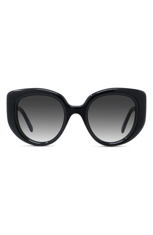 Loewe Curvy 49mm Gradient Butterfly Sunglasses Product Image