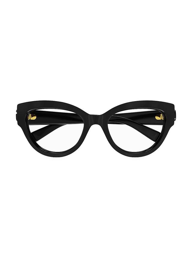 Womens GG1598O 51MM Cat-Eye Glasses Product Image