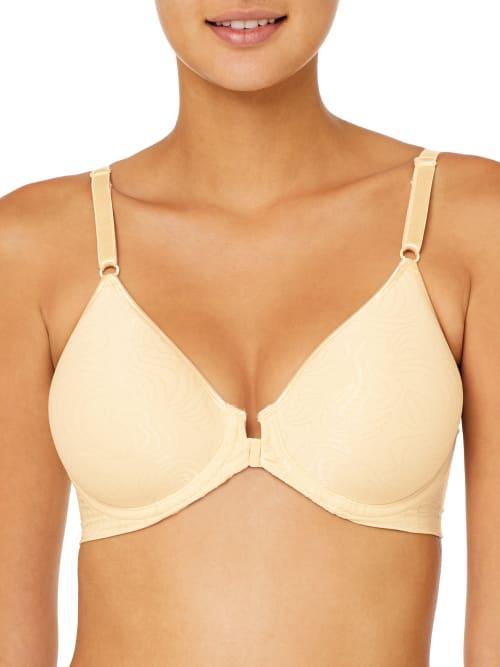 Bali Comfort Revolution Full-Figure Front-Closure Shaping Underwire Bra 3P66, Womens Product Image