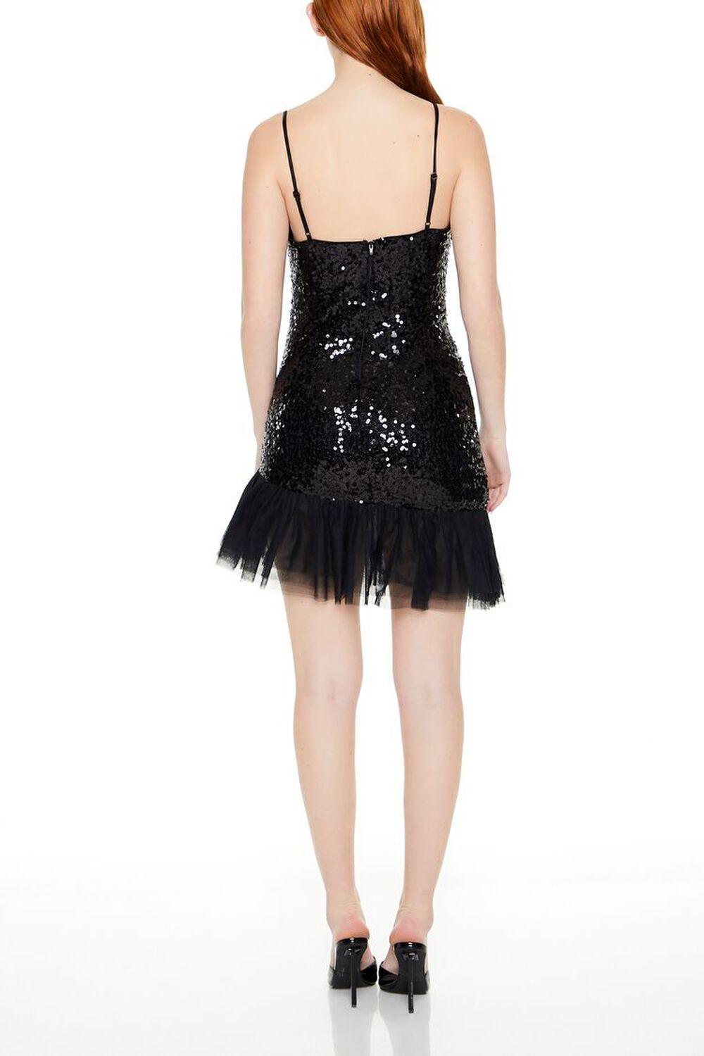 Asymmetrical Sequin Mini Dress | Forever 21 Product Image