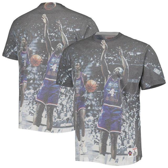 Mens Mitchell & Ness Detroit Pistons Above the Rim Graphic T-shirt Product Image