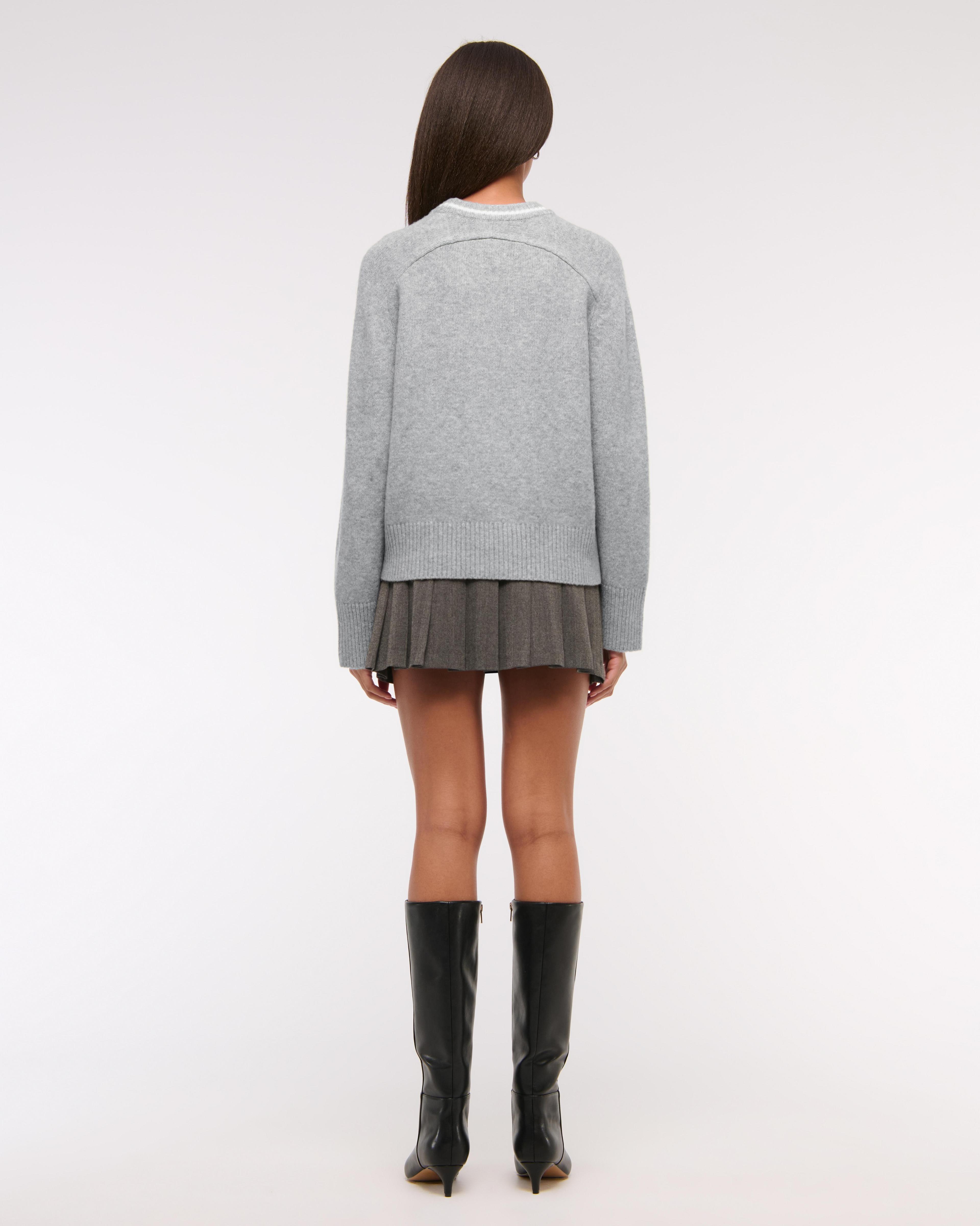 The A&F Madeline Crew Sweater Product Image