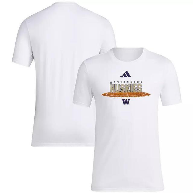 Mens adidas Washington Huskies Softball Pitchers Circle T-Shirt Product Image